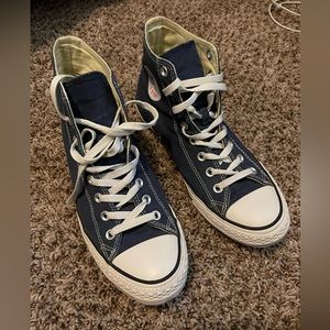 Blue converse used
